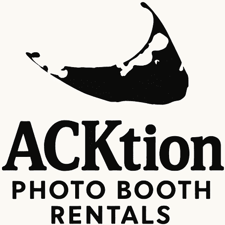 ACKtion Photo Booth Rentals logo design.